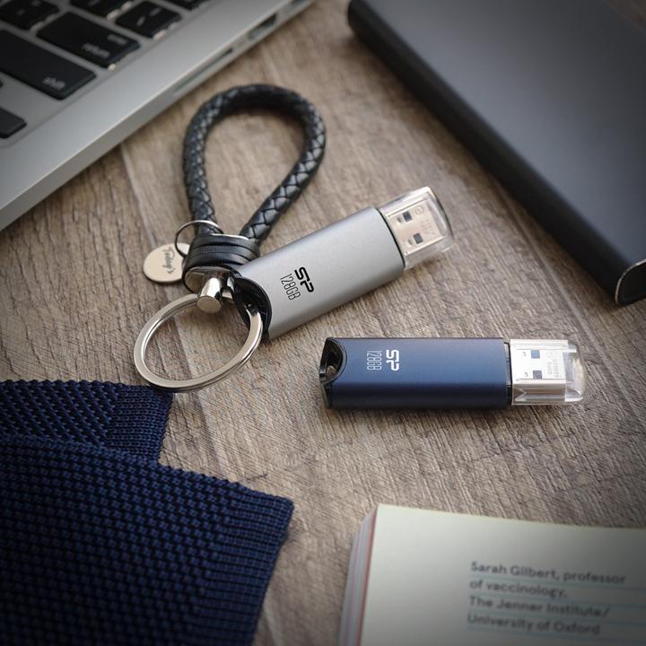 Produktbild Silicon Power memory USB Marvel M02 64GB USB 3.0 Blue (64 GB, USB 3.2)
