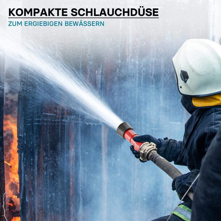 Immagine prodotto Wiltec Ugello per manichetta antincendio in policarbonato da 1,5 pollici THW Firefighting