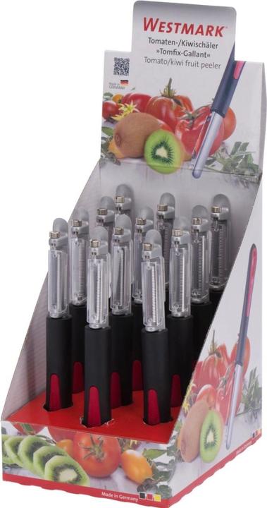 Image du produit Westmark Éplucheur de tomates et de kiwis Présentoir 12 pcs.