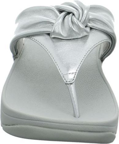 Immagine prodotto Fitflop Sandalo Lulu con nodo imbottito in pelle metallizzata (41)