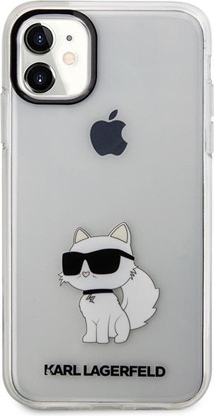 Immagine prodotto Karl Lagerfeld KLHCN61HNCHTCT Custodia rigida trasparente per iPhone 11 / Xr 6.1" Ikonik Choupette (Apple iPhone 11)