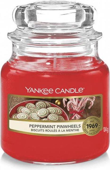 Actual product image Yankee Candle Peppermint Pinwheels