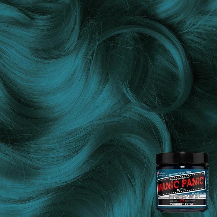 Image du produit Manic Panic Voodoo Forest Classic Creme Vegan Cruelty Free Semi-Permanent Hair Color 118ml (Forêt de Voodoo)