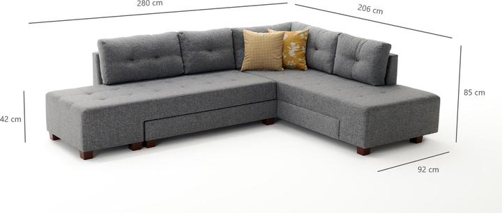 Produktbild Atelier del Sofa Cali (Ecksofa)