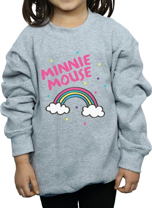 Produktbild Disney Minnie Mouse Rainbow Dots Sweatshirt Mädchen (140, 146)