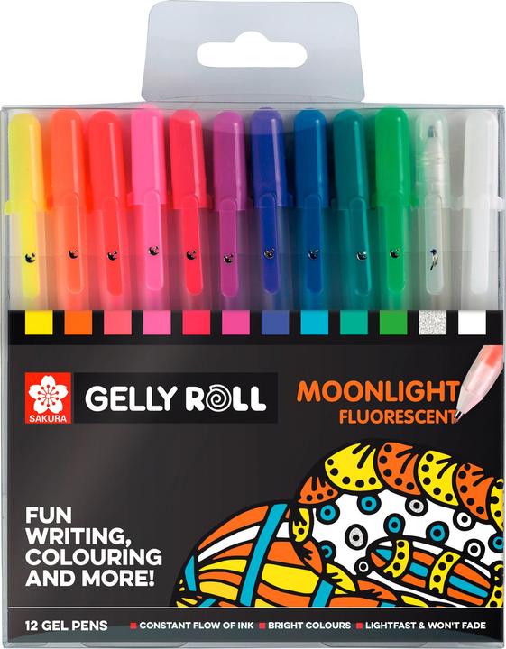 Sakura Gelly Roll POXPGBMOO12 (Multicolore, 12 x)