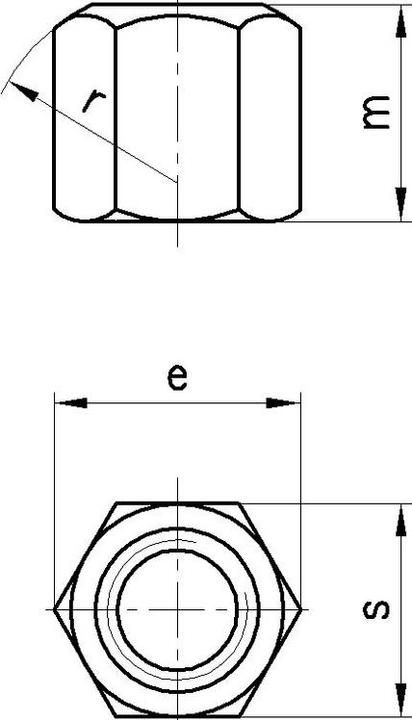 Image du produit Amf Ecrou hexagonal (M12)