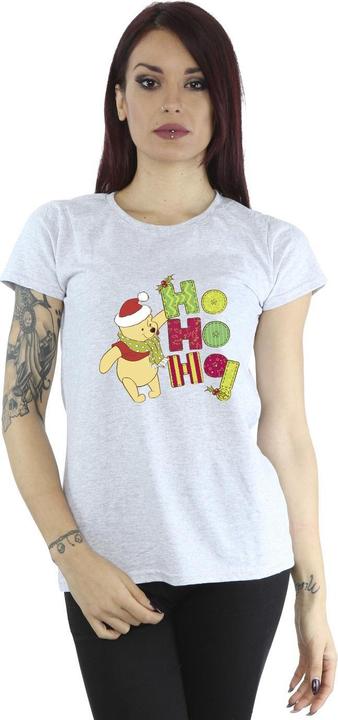 Produktbild Disney Winnie The Pooh Ho Ho Ho Scarf TShirt (M)