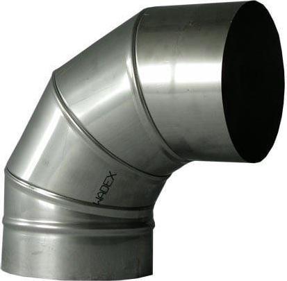 Actual product image Wade CHIMNEY ELBOW PIPE 116150000 90° D 150