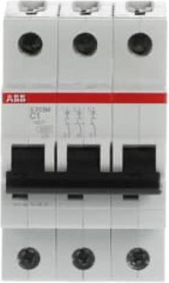 Immagine prodotto ABB S203M-K13 Interruttore automatico 13A 3 poli 10kA con carattere K