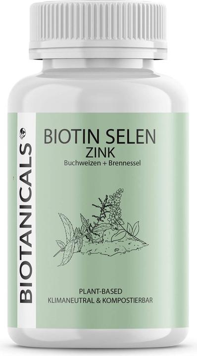 Biotanicals Biotine Sélénium Zinc (120 pièce(s), Capsules, 105 g)