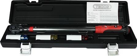 Produktbild Tecos Radwechselkit bestehend aus Drehmomentschlüssel 40-200 Nm und 1/2" Radköpfen in 17, 19 und 21