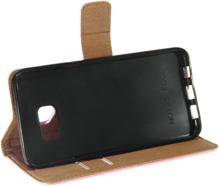 Image du produit OEM Slim Leather Book Case Galaxy S6 Edge Plus rose (Samsung Galaxy S6 Edge+)
