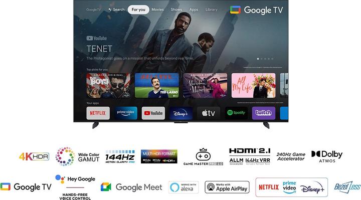 Image du produit TCL 98P745 (98", LED, 4K, 2023)