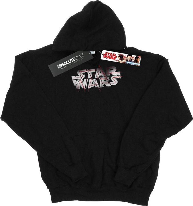 Produktbild Star Wars The Last Jedi Spray Logo Kapuzenpullover Jungen (152, 158)