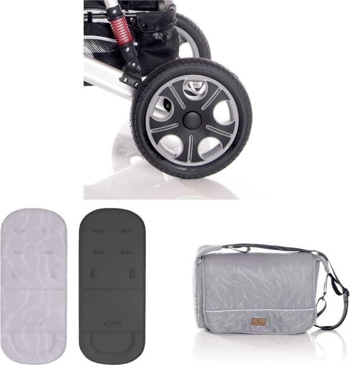 Produktbild Lorelli Kinderwagen Lora Gummiräder