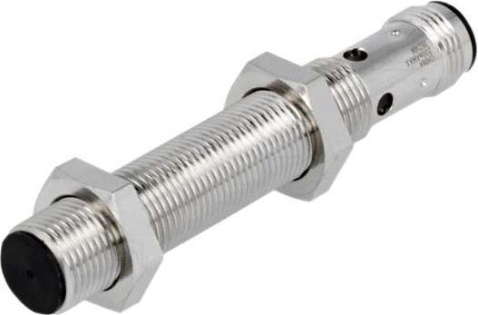Produktbild Omron Industrial Automation Induktiver Sensor NPN, NO 1kHz 30V 10mA 4mm Stecker M12 IP67 E2B (Sensor)