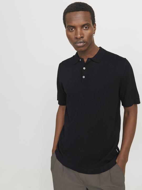 Actual product image Jack & Jones Jjeemil Knit Relaxed Polo Ss Sn (XS)