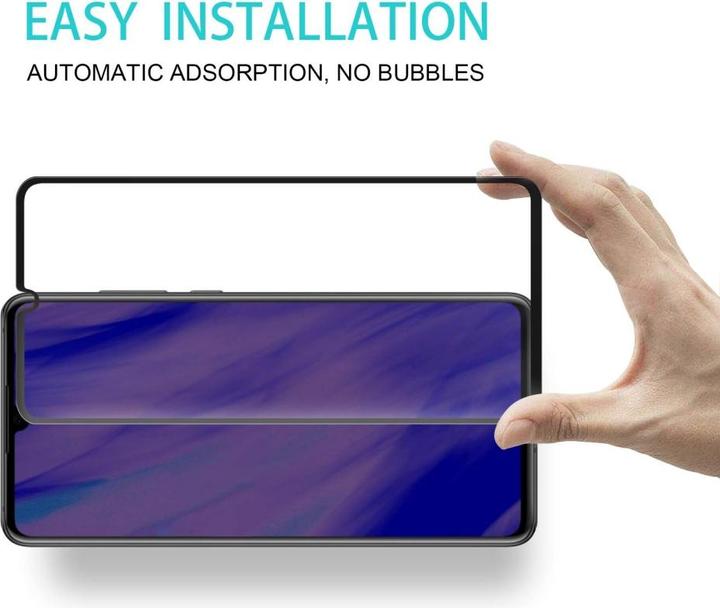 Actual product image Screenguard Huawei P30 Full Screen Protective Glass Film 2.5D 9H (1 Piece, Huawei P30)