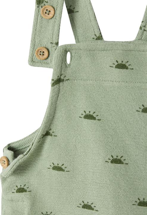 Vertbaudet Bio-Kollektion: Baby Latzshorts aus weicher Sweatware