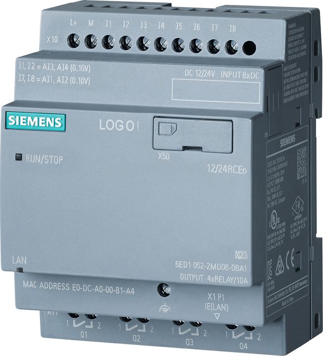 Image du produit Siemens LOGO! 6AG1052-2MD08-7BA112/24RCEO