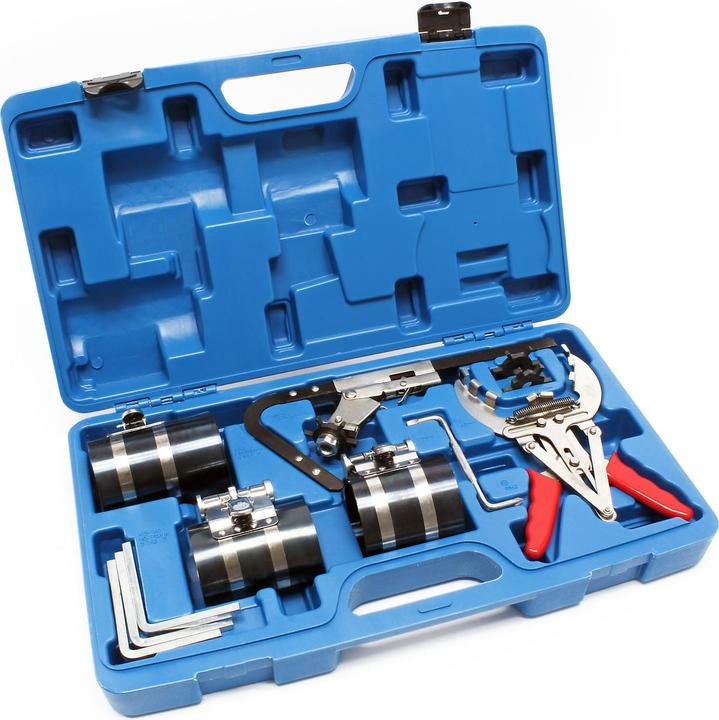 Image du produit Wiltec Pince à segments Coffret d’outils pour le montage et nettoyage des segments de piston (470 mm)