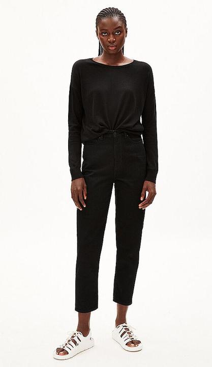 Produktbild Armedangels Laarni Pullover Long Sleeve Black (XS)