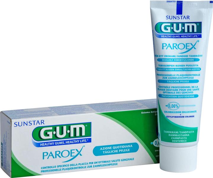 Immagine prodotto GUM SUNSTAR PAROEX Zahnpasta 0.06 % chlorhexidine (75 ml)