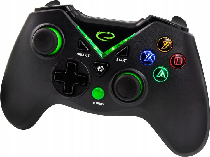 Produktbild Esperanza EGG112K Gamecontroller Gamepad PS3 XBOX ONE PC USB 2.0 Schwarz (PC, Xbox One S, PS3)