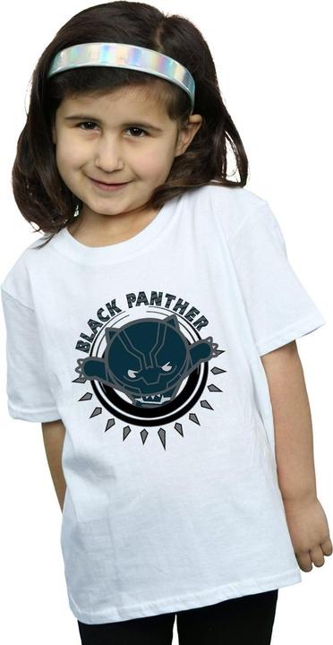 Image du produit - T-shirt KAWAII BLACK PANTHER POUNCE - Fille (140, 146)