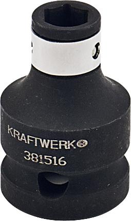 Actual product image Kraftwerk Impact bit adapter for bits (1/2")