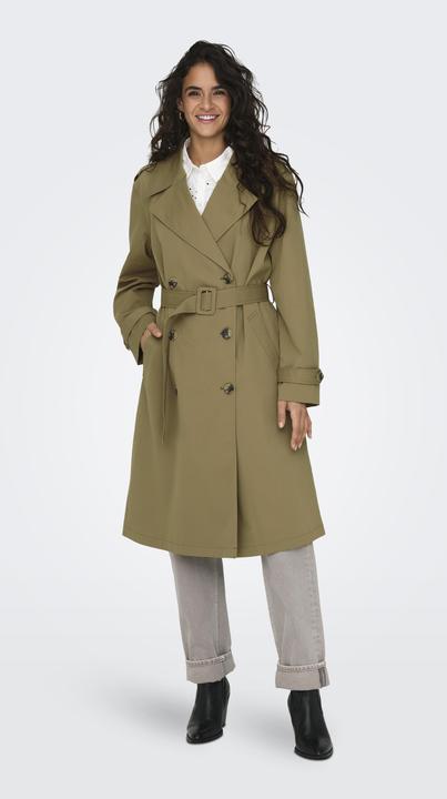 Immagine prodotto Only Colletto con risvolto Polsini con bottone Trench coat Trench coat (XL)