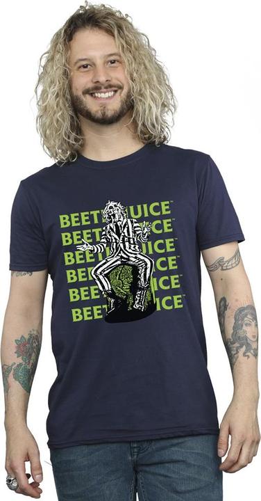 Immagine prodotto Beetlejuice Maglietta Posa Uomo (5XL)
