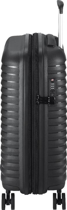 Immagine prodotto D&N Travel Line 4500 set di valigie a 4 ruote da 3 pezzi con piega elastica (205 l, XL (da 115l))