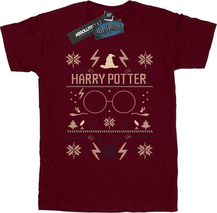 Immagine prodotto Christmas Pattern Maglietta Ampia Donna (L)