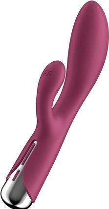 Image du produit Satisfyer Spinning Rabbit 1 Stimulation Du Clitoris Et Du Point G Rouge