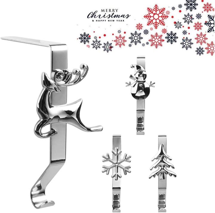 Image du produit Molinter Porte-chaussettes de Noël (4 pièces)