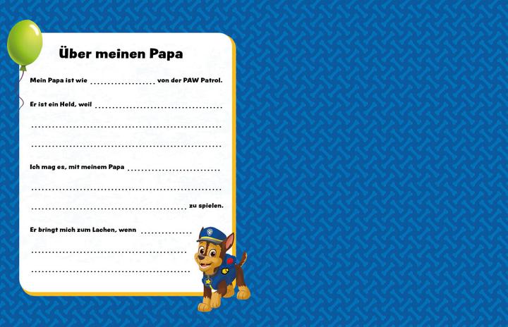 Immagine prodotto Paw Patrol - Papa ist mein Held (Tedesco, Jillian Harker, Casa editrice Schwager & Steinlein, 2023)