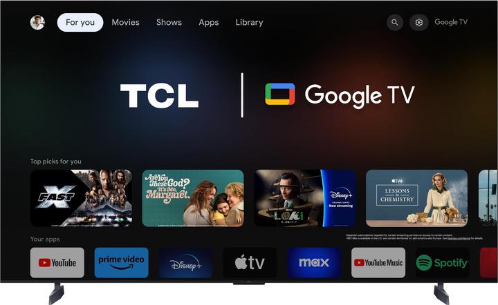 Actual product image TCL 98C855 (98", Mini-LED, 4K, 2024)