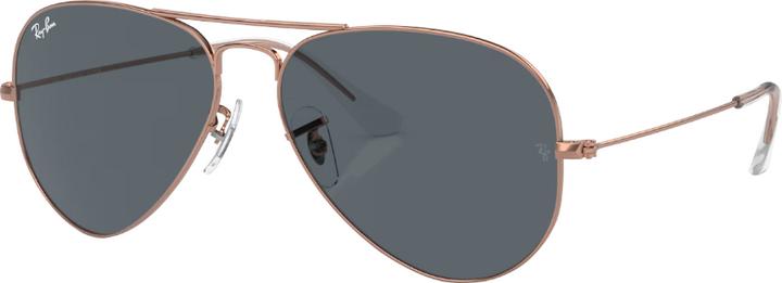 Immagine prodotto Ray Ban AVIATOR LARGE METAL RB3025 blu su oro rosa L