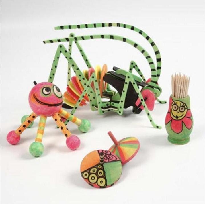 Actual product image Creativ Company Wood massage spider