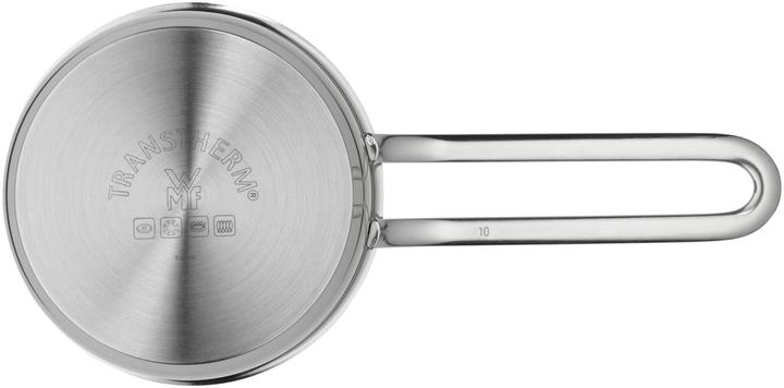 Produktbild WMF Stielkasserolle Topf klein 10cm Stieltopf 0,5l Mini Induktion Edelstahl (10 cm, Kochtopf, Edelstahl)