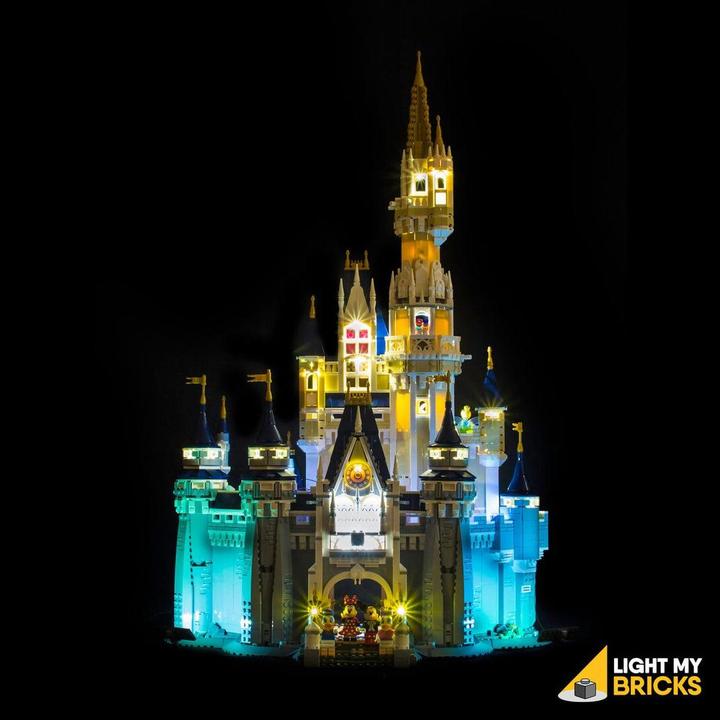 Produktbild Light my bricks LED Licht Set für LEGO Das Disney Schloss