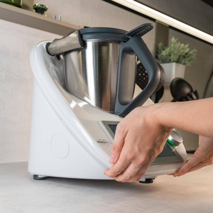 Actual product image Wundermix WunderSlider® X | The new sliding board alternative for Thermomix TM6, TM5, white