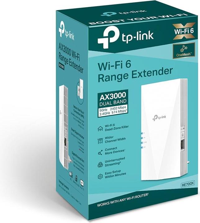 Image du produit TP-Link RE700X (2402 Mbit/s, 574 Mbit/s)