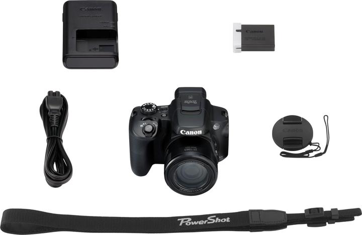 Produktbild Canon PowerShot SX70 HS (3.8 - 247 mm, 20.30 Mpx, 1/2,3'')