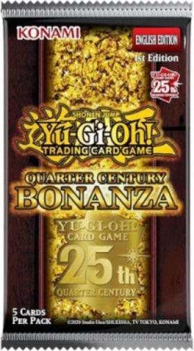Immagine prodotto Yu-Gi-Oh YGO: Quarter Century Bonanza Booster -D- (Espositore - 24 pezzi) (Massimo 3 pezzi per famiglia) (Tedesco, Display del booster)