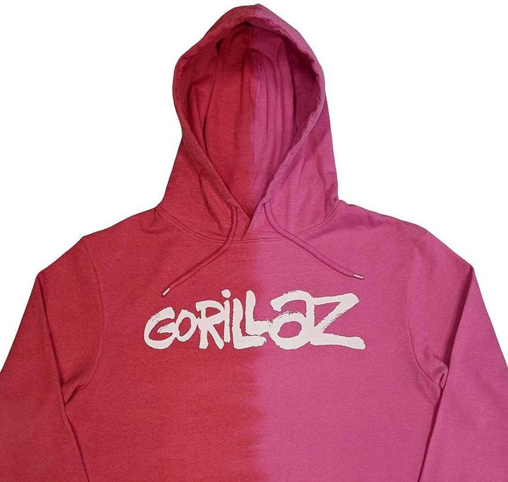 Produktbild Gorillaz Erwachsene Zweifarbiger Logo Pullover Hoodie (XXL)