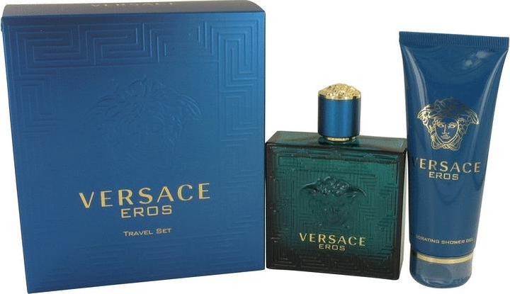 Produktbild Versace Eros Travel Set 50ml Eau De Toilette Spray + 100ml Shower Gel (Parfum set)