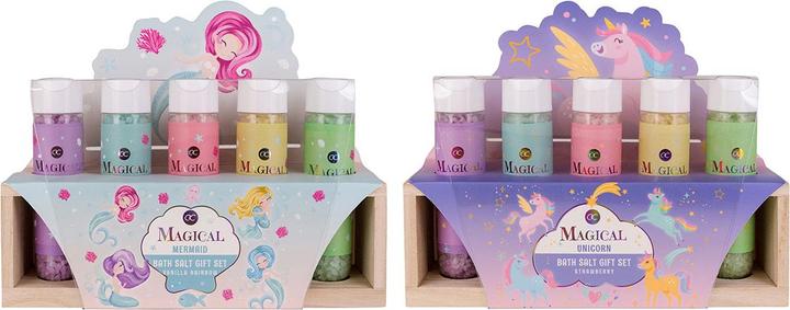 Image du produit Accentra Magical Unicorn & Mermaid dans une boîte en bois (Set soin du corps)